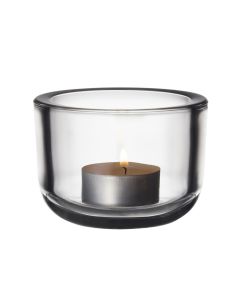 Valkea kynttilälyhty 60 mm kirkas