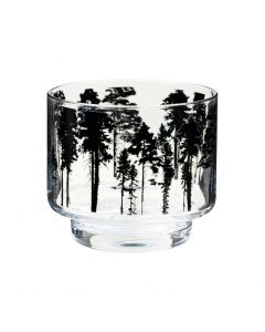 Nordic kynttilälyhty/kulho Metsä 8cm