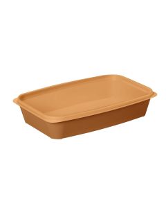 Ruoansäilytysrasia Easy 1,2L pähkinänruskea