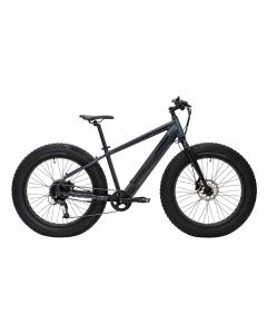 Bronco e-fat sähkö-fatbike 9-vaihdetta 26" harmaa 43 cm