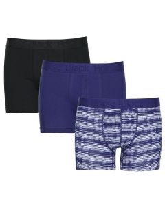 Munien puolesta miesten bokserit 3-pack, sininen
