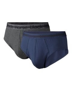 Miesten alushousut 2-pack, sininen/harmaa