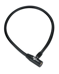 Vaijerilukko Newsnake 600 x 8 mm musta