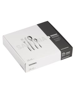 Savonia aterinsetti lahjapakkaus 24 osaa + kahvilusikka 6kpl