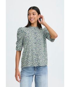 BYGABRIA naisten pusero, sininen/vihreä