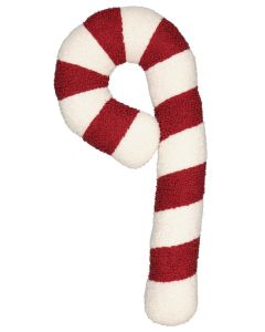 Koristetyyny Karkkikeppi, punainen/valkoinen