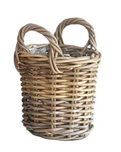 Rottinkikori kahvoilla, koko XS