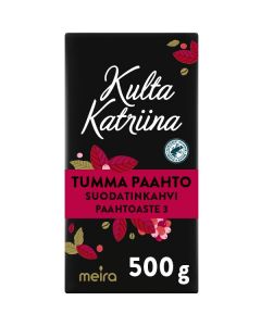 Kulta Katriina 500g tumma paahto suodatinjauhatuskahvi