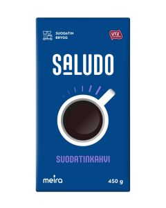 Saludo 450g suodatinjauhatus kahvi