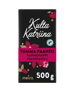 Kulta Katriina Tumma paahto pannukahvi UTZ 500g