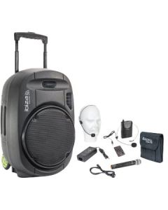 Port 15" MKII -Bluetoothkaiutin ja 2 langatonta mikrofonia