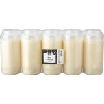 Öljykynttilä 5 kpl valkoinen