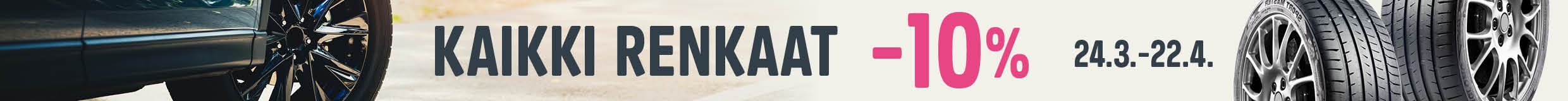 Auton renkaat