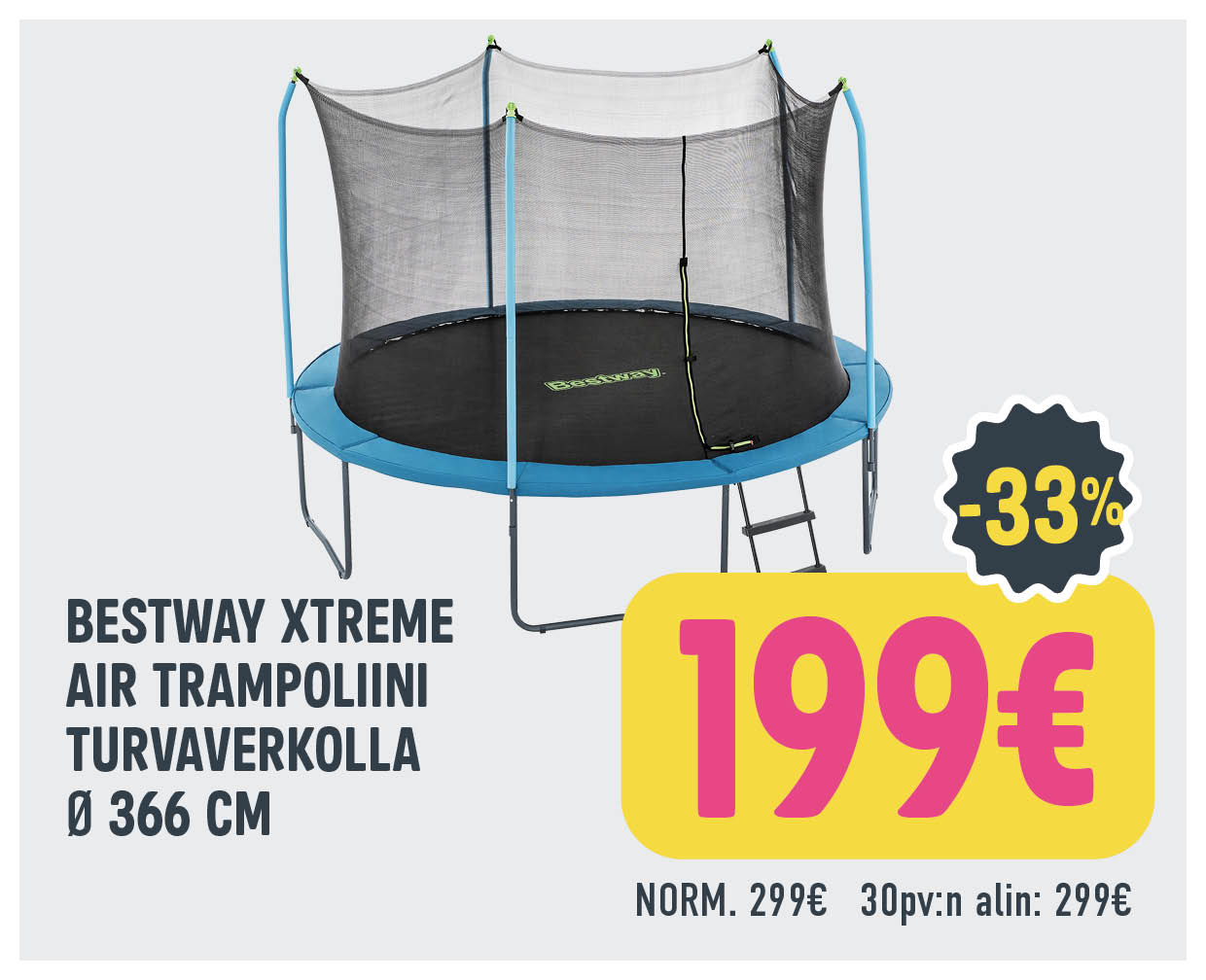 Bestway Xtreme trampoliini