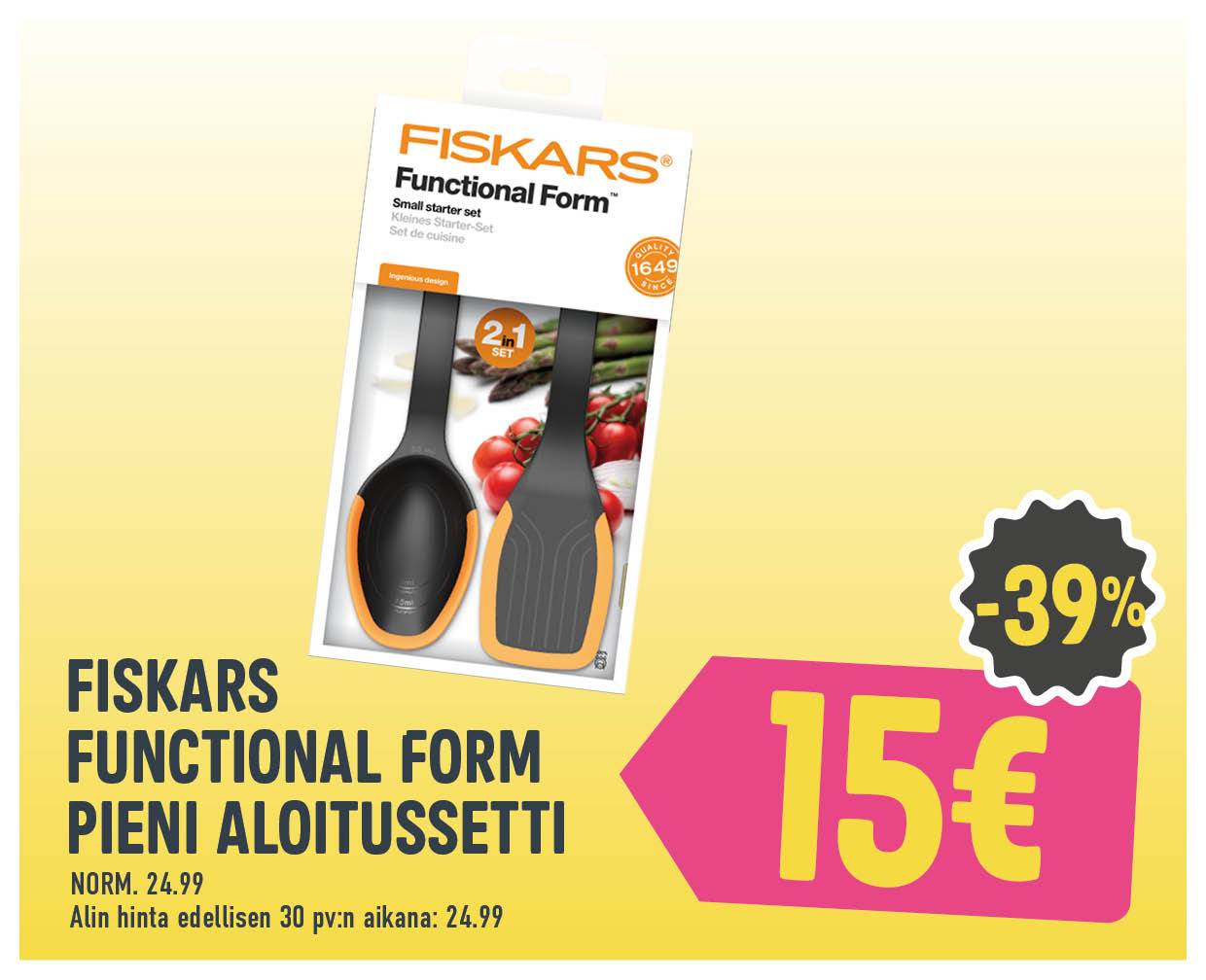 Fiskars aloitussetti