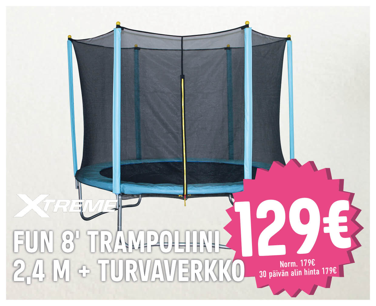 Boksi 2 trampoliini