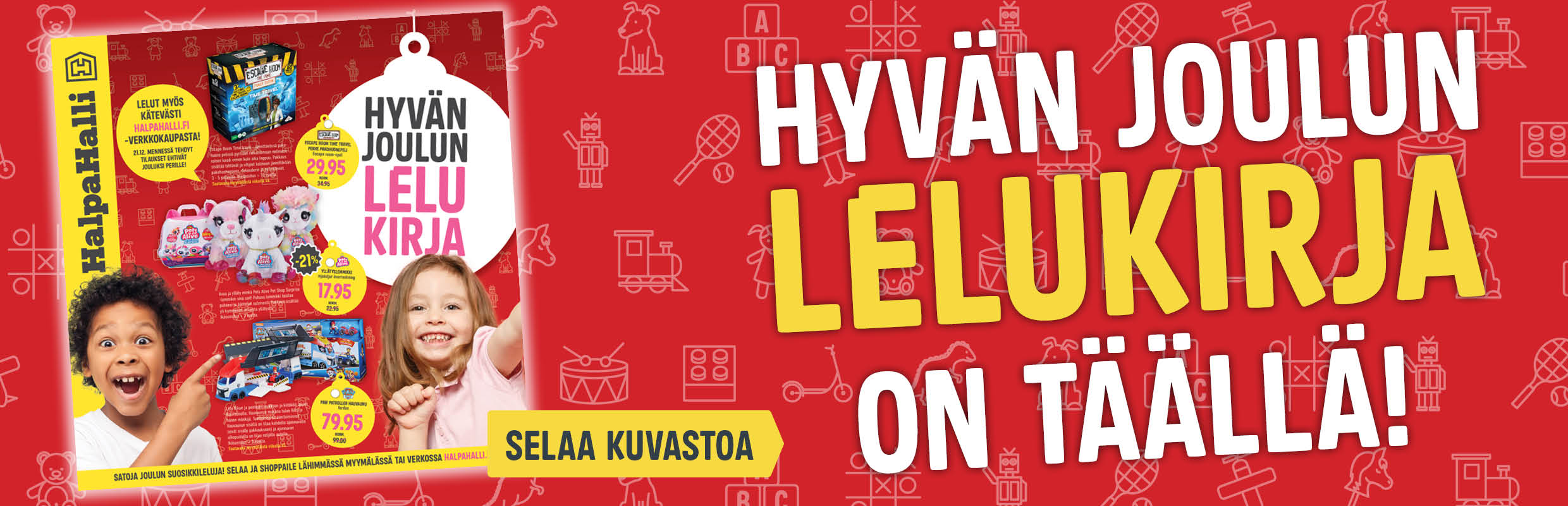 Pääbanneri lelukuvasto