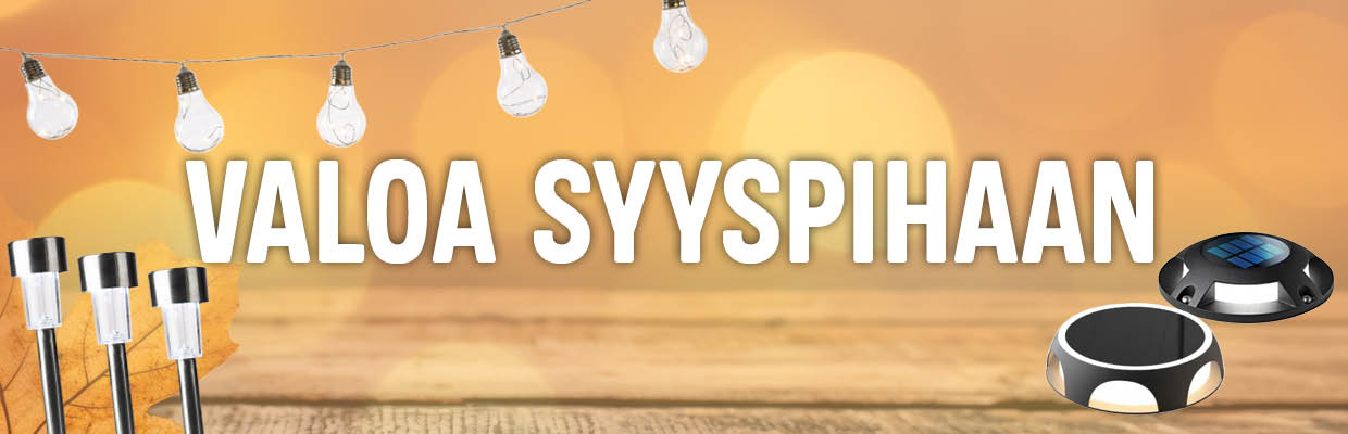 Valoa syyspihaan