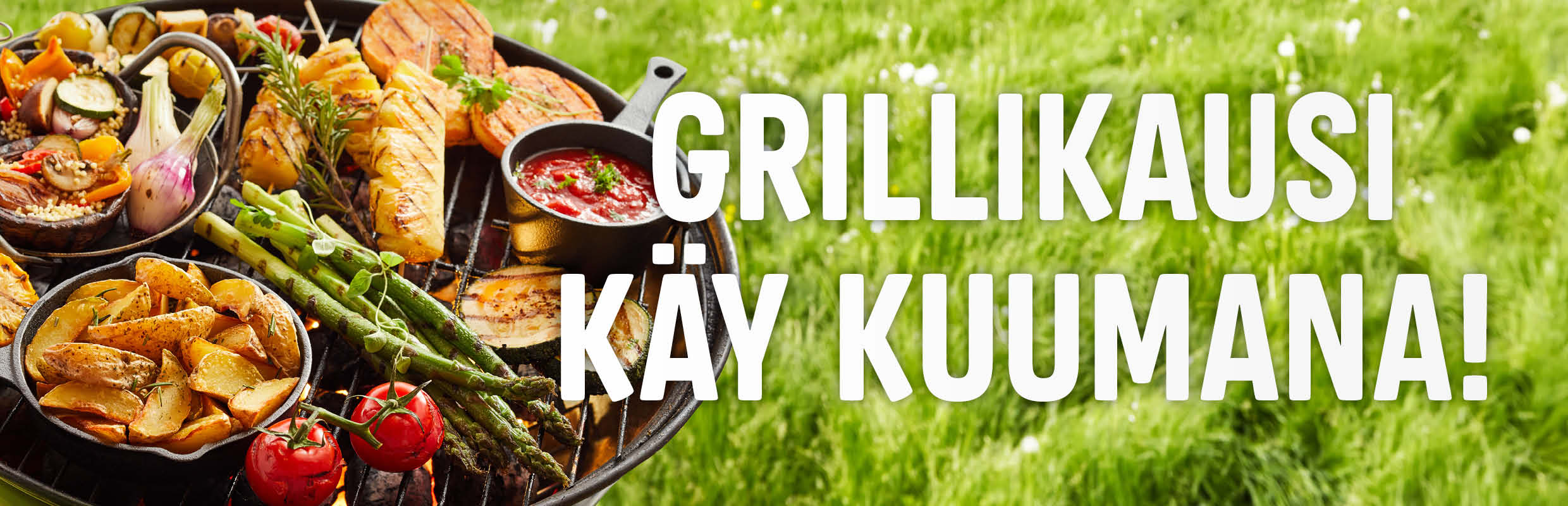 Pääbanneri grillaus