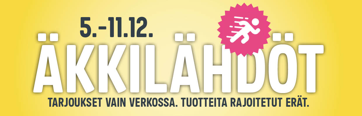 Pääbanneri äkkilähtö vko 49