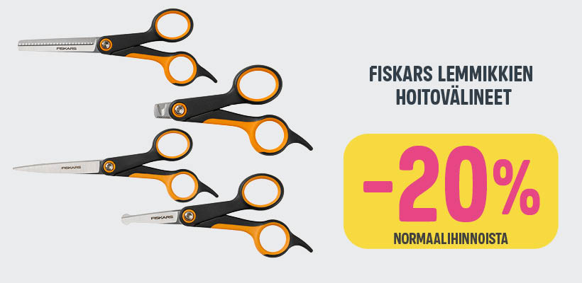 Fiskars lemmikkitarvikkeet