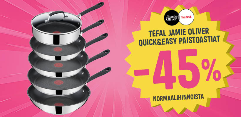 Tefal Jamie Oliver paistoastiat