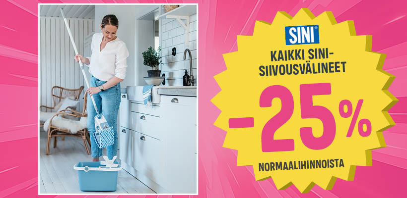 Sini-siivoustuotteet
