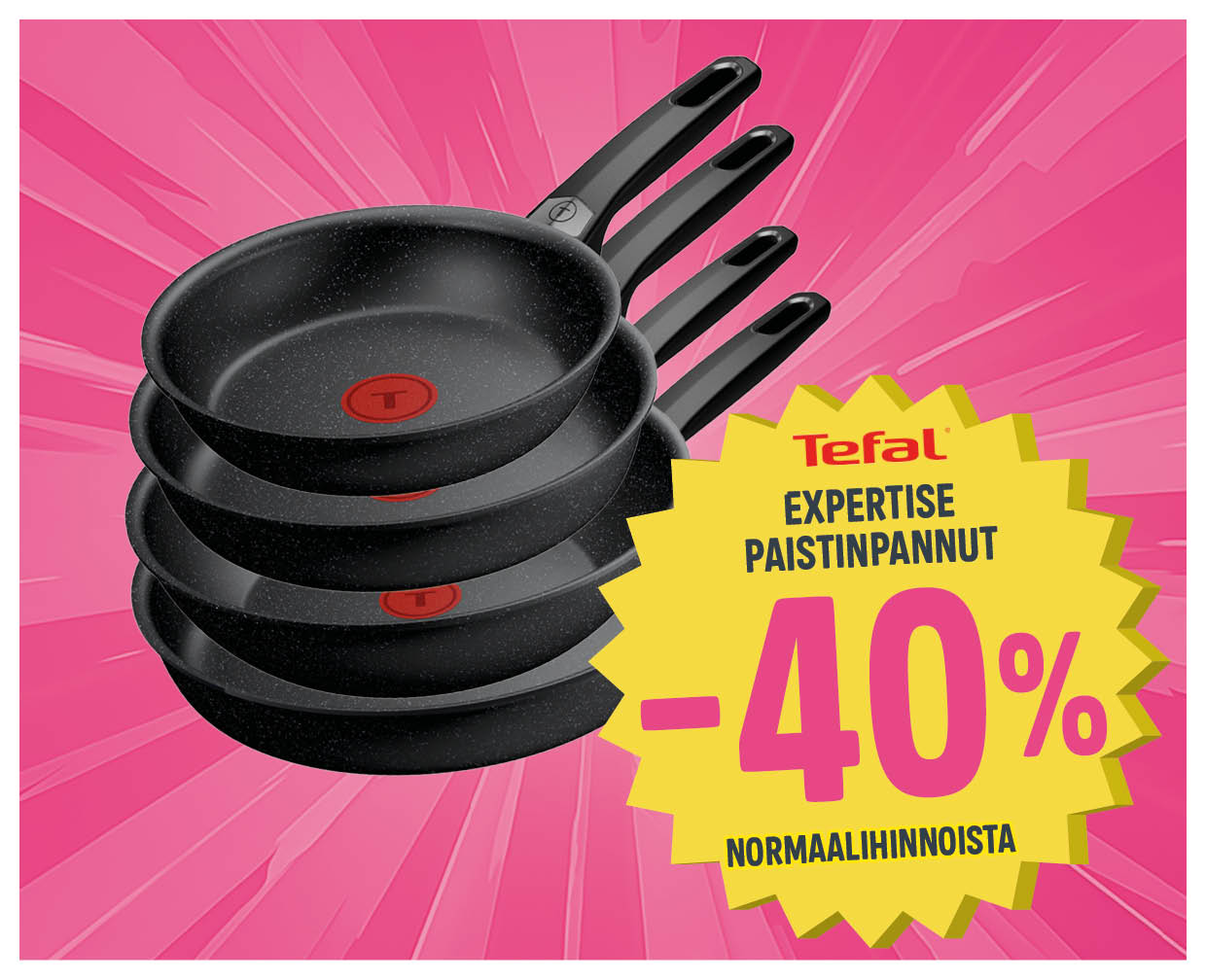 Tefal paistinpannut
