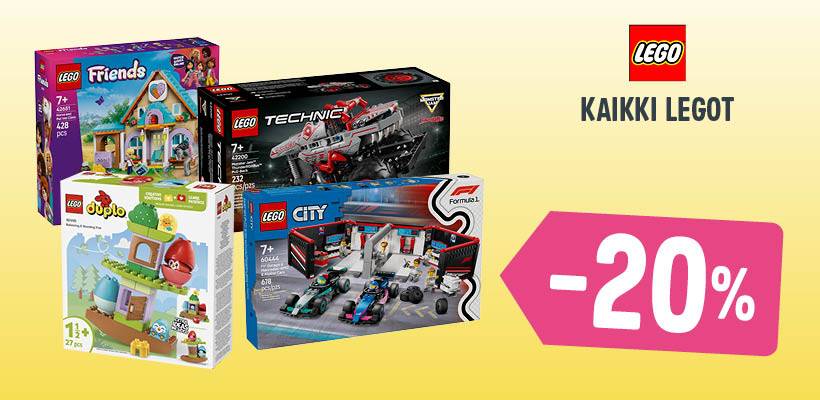 Kaikki Legot -20%