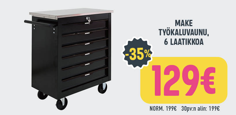 Make työkaluvaunu