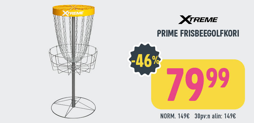 Xtreme frisbeegolfkori
