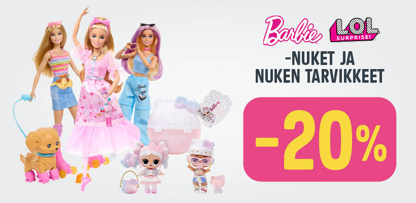 Barbie ja L.O.L -tuotteet