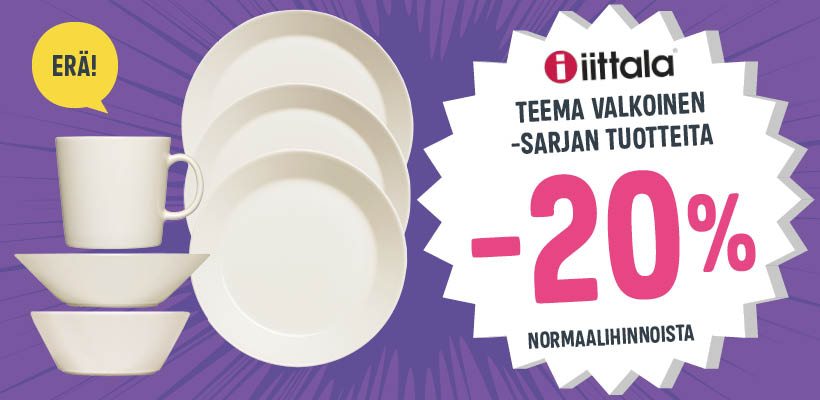 Iittala Teema -astioita