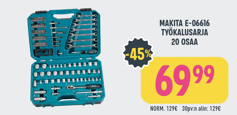 Makita työkalusarja