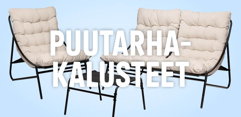 Puutarhakalusteet