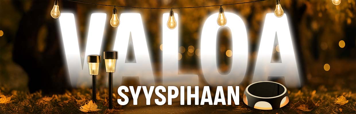 Valoa syyspihaan